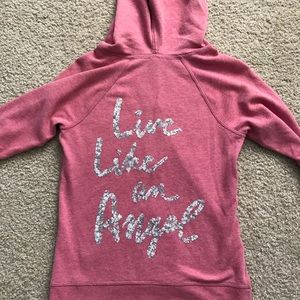 Victoria Secret full zip hoodie Sz XS